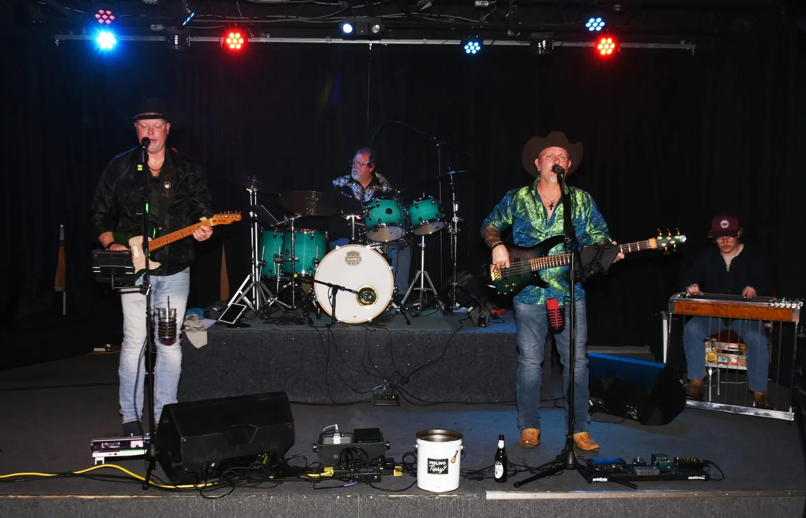 One More Round live performance and band photo