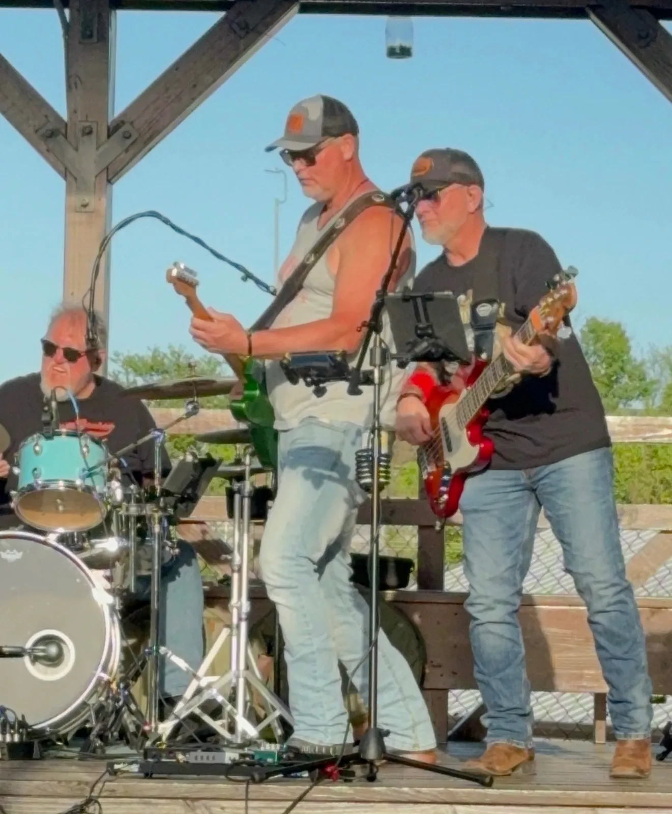 One More Round live performance and band photo